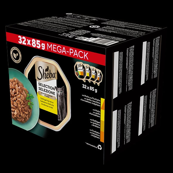 Sheba Selezione in Salsa Delicata 32 x 85 g Sheba Selezione in Salsa Delicata 32 x 85 g